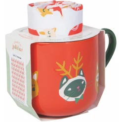 Let It Meow Mug And Dishtowel Set
