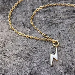 Little Lightning Bolt Necklace