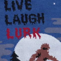 Live, Laugh, Lurk Men's Crew Socks