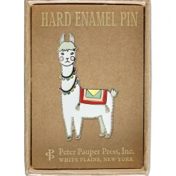 Llama Enamel Pin