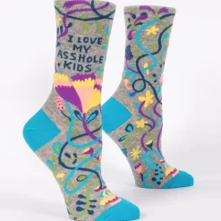 Love My Asshole Kids Crew Socks