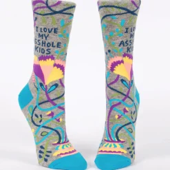 Love My Asshole Kids Crew Socks