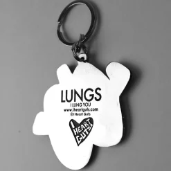 Lung Key Chain