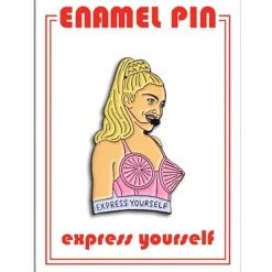 Madonna Express Yourself Enamel Pin