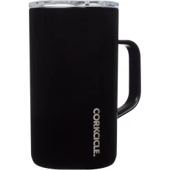 Matte Black Coffee Mug 22Oz