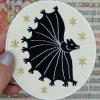 Medieval Bat Embroidered Patch