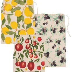 Mediterranean Produce Bags Set Of 3