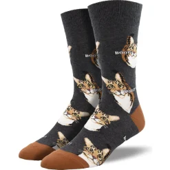 Men's Boop Socks Charcoal Heather