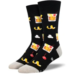 Men's Call Me Old Fashioned Socks Black