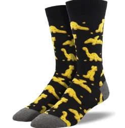 Men's Dino Nuggets Socks Black