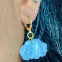 Mini Cloud Earrings