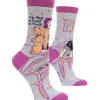 My Dog Is Cool As Fuck Crew Socks