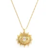 Mystic Eye Necklace Crystal