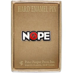 Nope Enamel Pin