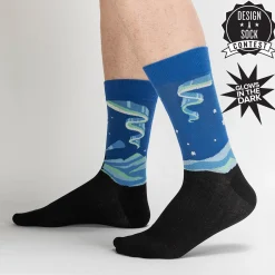 Northern Lights Men's Crew Socks