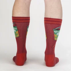 Opening Up A Can Men's Crew Socks