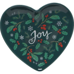 Peace & Joy Shaped Dishes Set Of 3
