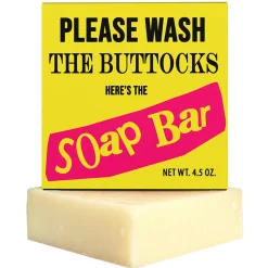 Please Wash The Buttocks Punk Rock Soap