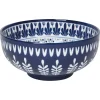 Porto Stamped Bowl Large 8 Inch