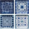 Porto Stamped Plates Set Of 4