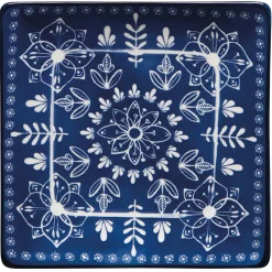 Porto Stamped Plates Set Of 4