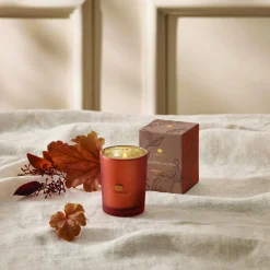 Pumpkin Laurel Votive Candle