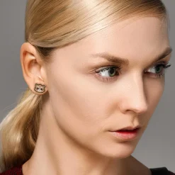 Raccoon Earrings
