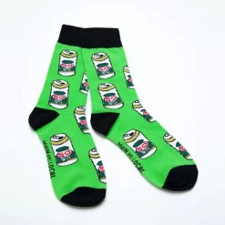 Retro Beer Can Socks