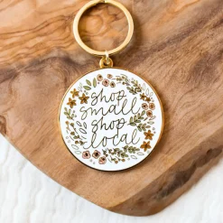 Shop Small Keychain