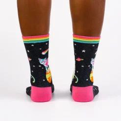 Space Cats Women's Crew Socks