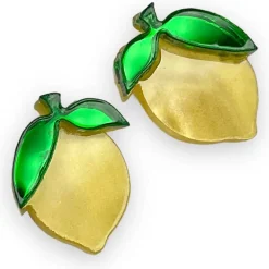 Squeeze The Day Lemon Earrings