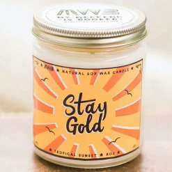 Stay Gold Soy Candle