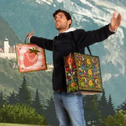 Strawberry Clouds Shopper
