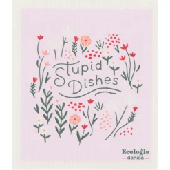 Stupid Dishes Swedish Dishcloth