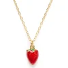 Summer Strawberry Necklace