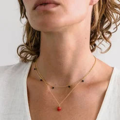 Summer Strawberry Necklace
