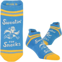 Sweatin' For Snacks Sneaker Socks