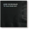 Talk Shit Cocktail Napkins