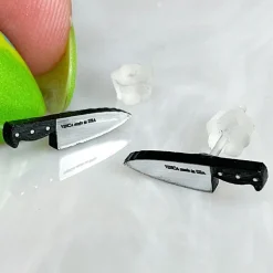 Teeny Tiny Silver Knife Studs