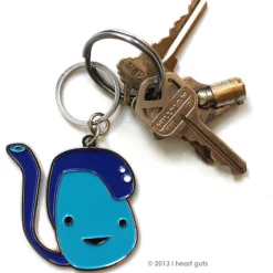 Testicle Key Chain