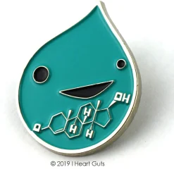 Testosterone Lapel Pin