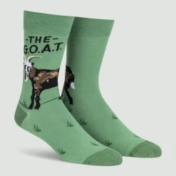 The G.O.A.T. Men's Crew Socks