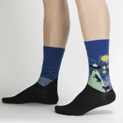 The Starry Flight Men's Crew Socks