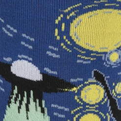 The Starry Flight Men's Crew Socks