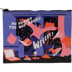 The Wee Hours Zipper Pouch