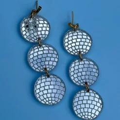 Tiered Disco Earrings