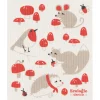 Toadstool Time Swedish Sponge Cloth