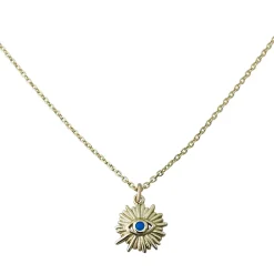 Turquoise Evil Eye Necklace