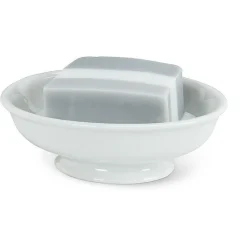 Two Piece Soap Dish With Strainer