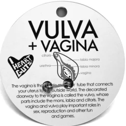 Vagina Lapel Pin